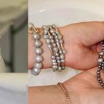Cleaning pearl jewelry