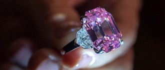 Тайна цвета розового бриллианта